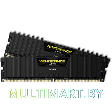 Оперативная память Corsair Vengeance LPX 2x32GB DDR4 PC4-25600 (CMK64GX4M2E3200C16)